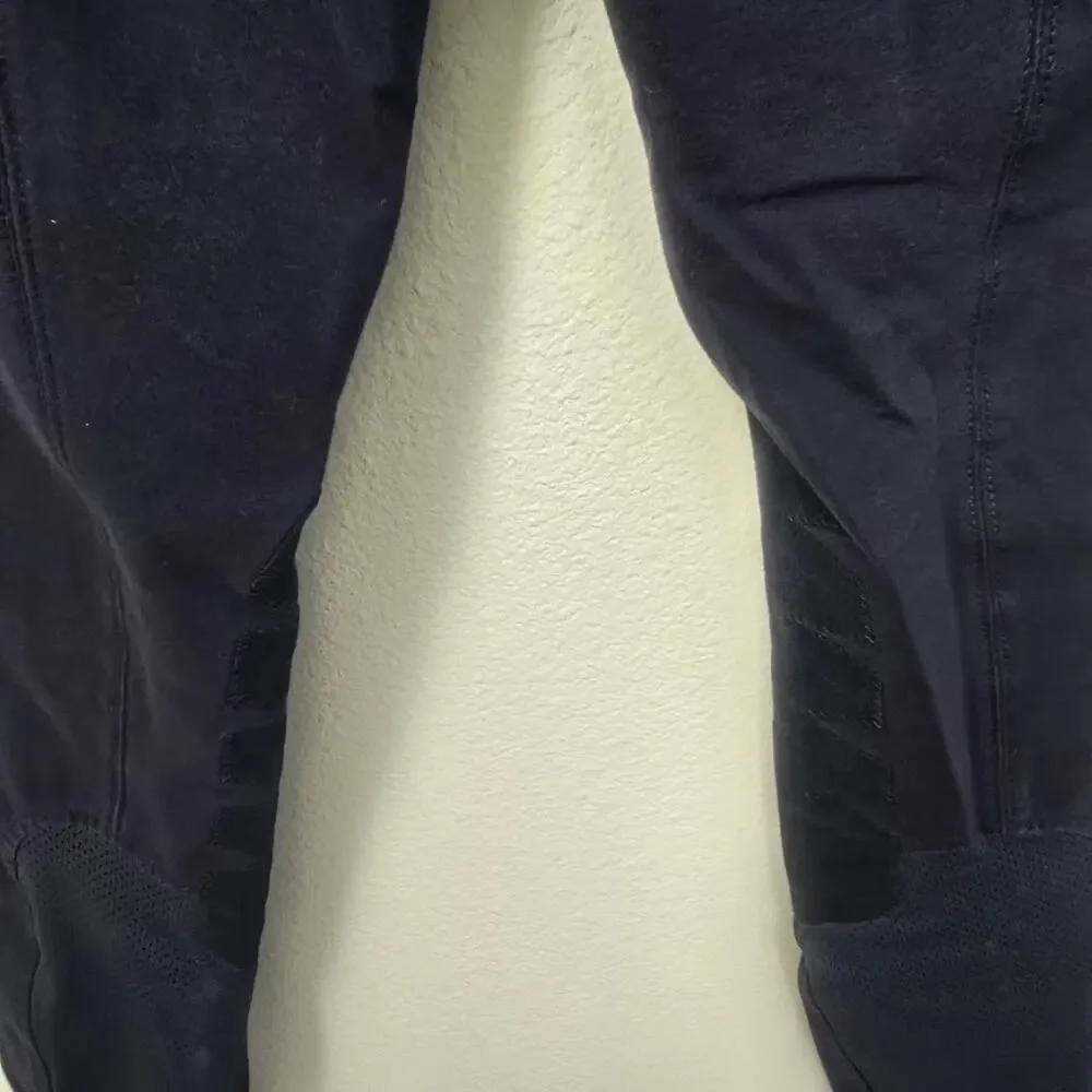 Ariat Navy Blue Breeches Equestrian Riding Full Seat Pant Horse Show Size US 22L